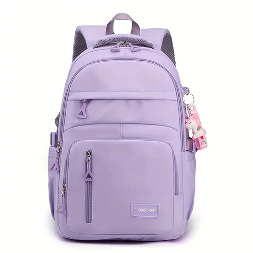 Női Nagy Kapacitású Hátizsák Laptoptartóval - LILA JB365521-L