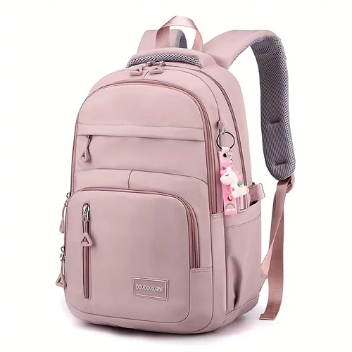 Női Nagy Kapacitású Hátizsák Laptoptartóval - PINK JB365521