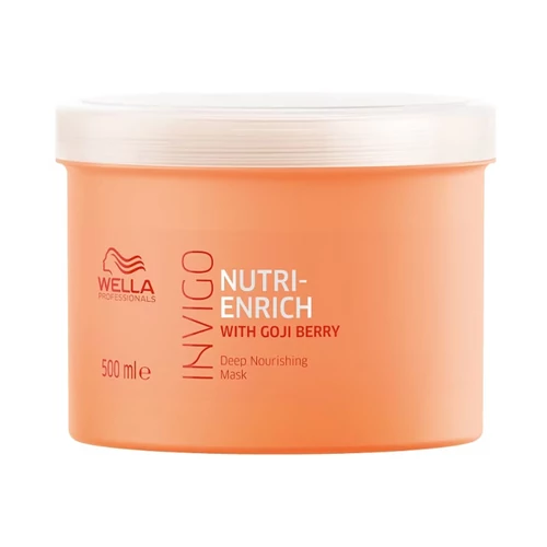 Wella Professionals Invigo Nutri-Enrich  Tápláló Maszk Száraz és Sérült Hajra 500 ml 2047503