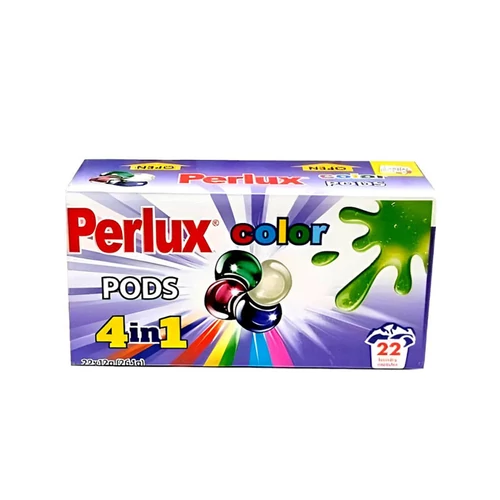 Mosógél Kapszula Perlux 4in1 Color 22 Darabos 5999559555220