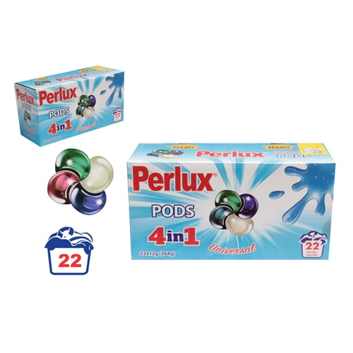 Perlux Mosógél Kapszula 4in1 Univerzális 22 Darabos 5999559555244