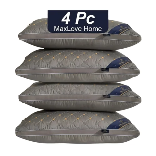 4 db luxus szállodai párna - Szürke MM3135850-2