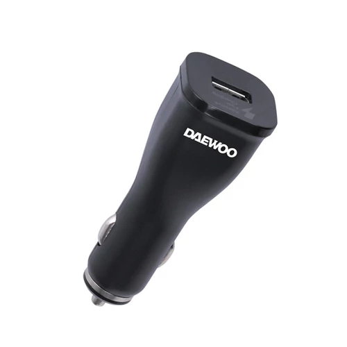 Daewoo 1×USB Autós Töltő – Fekete DICARC005BK