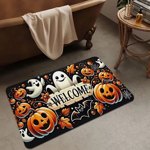 Halloween mintás „Welcome” bejárati lábtörlő 40x60 ET2363742-46