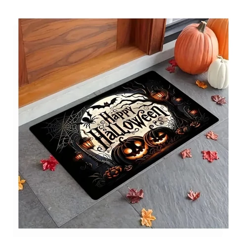 Halloween lábtörlő – „Happy Halloween” mintával, 40×60 cm LN231516