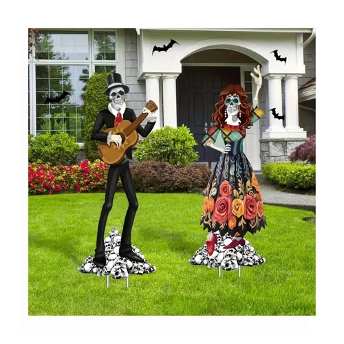 Nagyméretű Halloween kerti dísz – 2 db, 80 cm LX5278437