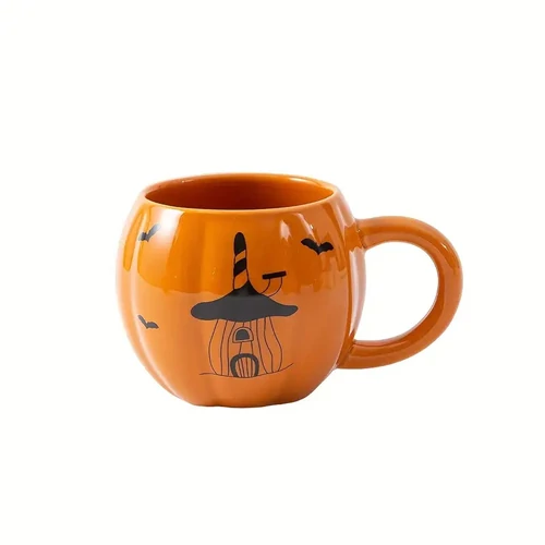 Halloween tök Kerámia Bögre | Kunyhó minta GQ4700484-3