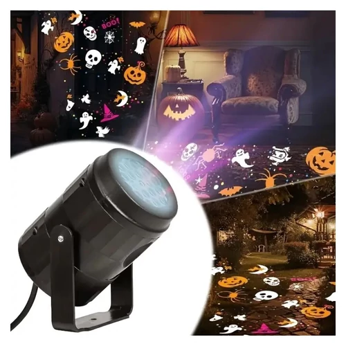 Halloween USB-s Vetítő Lámpa QR3444407