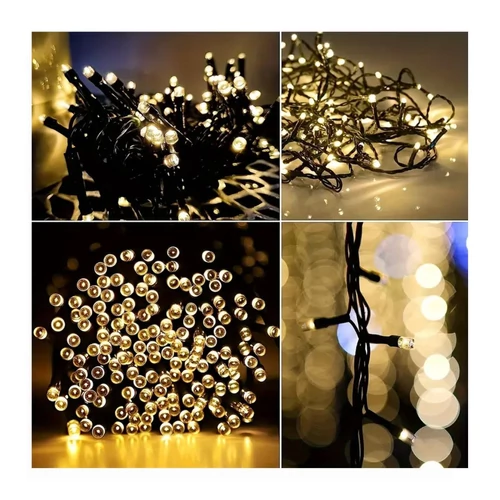 Karácsonyi fényfüzér – 30 m, 300 LED, melegfehér, IP44, 220V – DH4367561