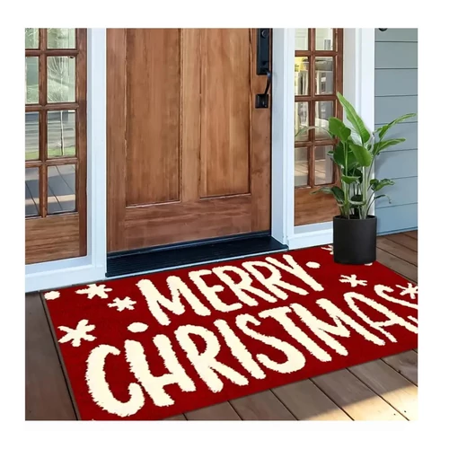 Karácsonyi lábtörlő – 40×60 cm, Merry Christmas felirattal – KV3748105