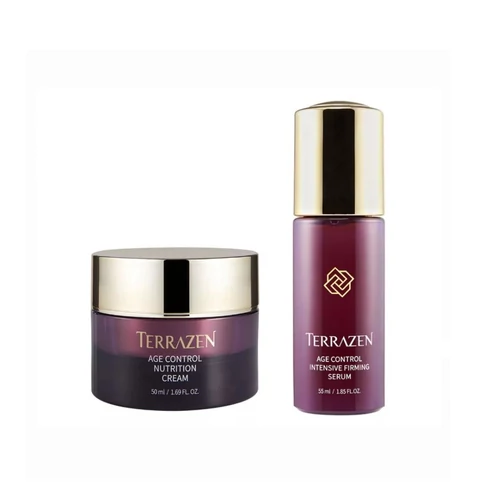TERRAZEN Age Control ránctalanító és tápláló szett (krém + szérum) AGE1