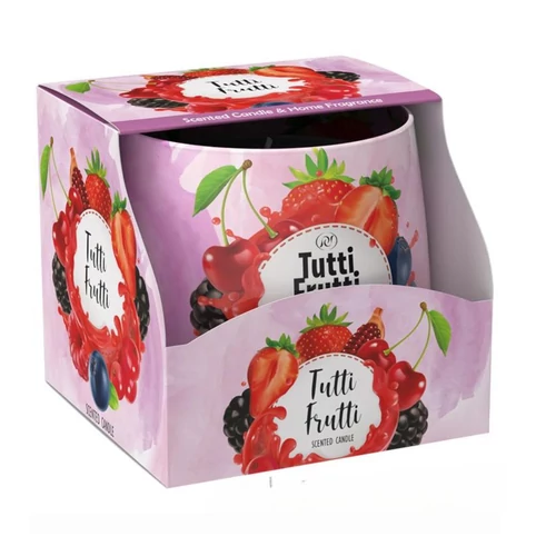 SAS2026 Poharas illatgyertya 100 g – Tutti Frutti 46586