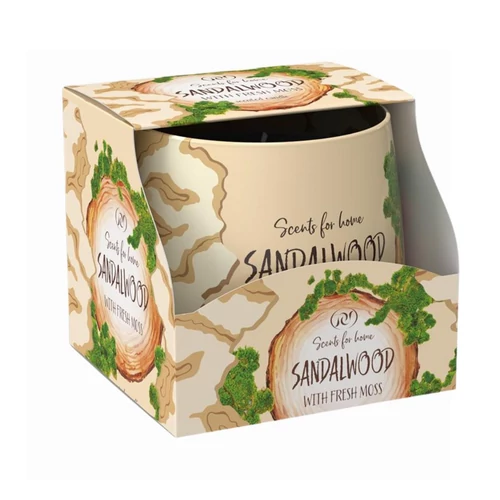 SAS2027 Poharas illatgyertya 100 g – Sandalwood 46589