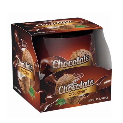 SAS4005 Poharas illatgyertya 100 g – Chocolate Coconut 46596