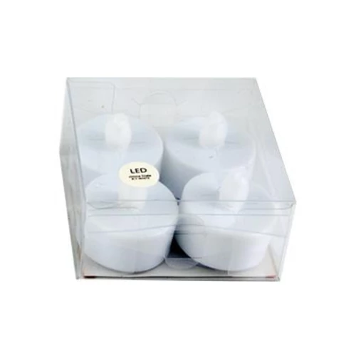 4db Elektromos LED teamécses - Hidegfény 32795-1