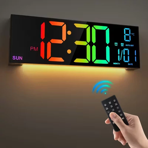Digitális LED fali óra FH384706
