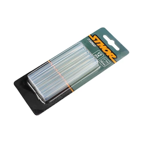 STHOR Ragasztórúd készlet 7×100 mm – 12 db TO-73260
