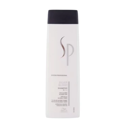 Wella Professionals SP Silver Blond Shampoo sampon platinaszőke és ősz hajra – 250 ml cikkszám 121222