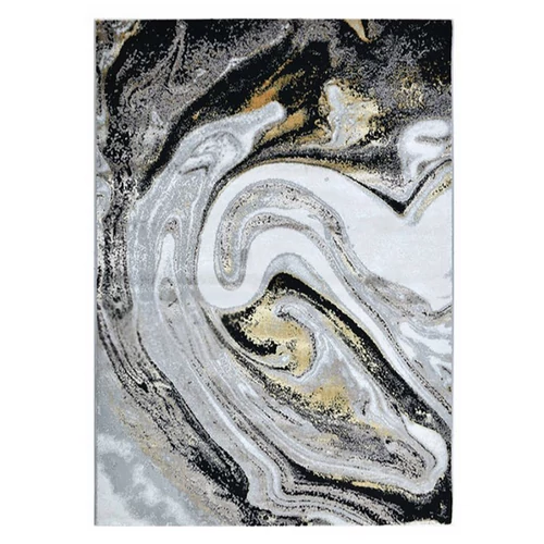 Toscana Luxus Szőnyeg 163 Fekete-Arany 160x220cm