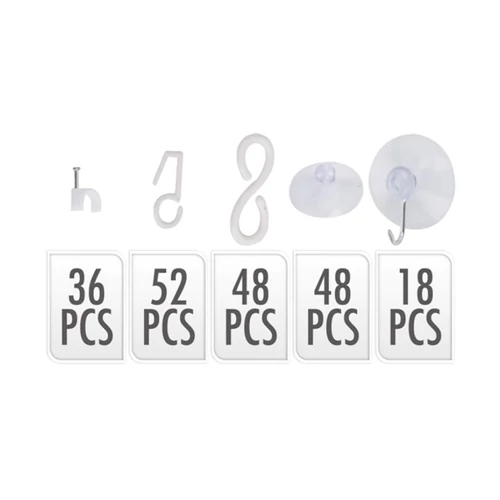 Karácsonyi égőtartó készlet - 202 darabos 05665-5