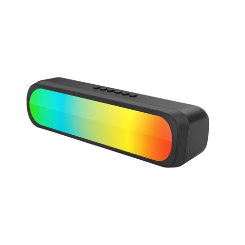 Hordozható Bluetooth hangszóró RGB LED fénnyel – 10 W ZQS2205