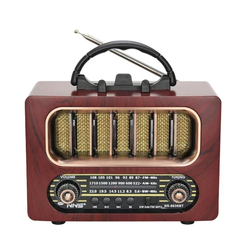 NNS retro Bluetooth rádió NS-6636BT