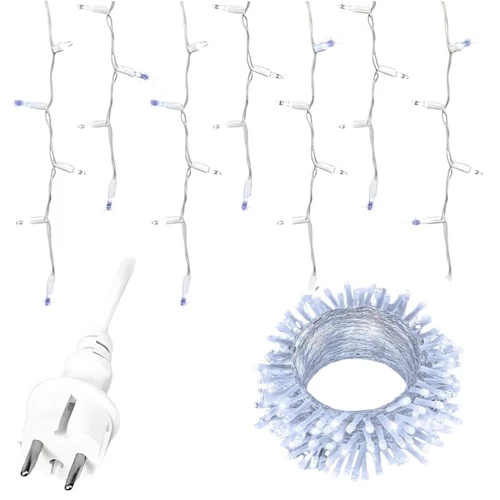 Fényfüzér 300 LED,  20m hideg fehér 26209