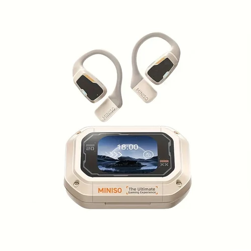 MINISO M98 AI Fordító Vezeték Nélküli Fejhallgató bézs PW2280774-B