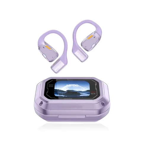 MINISO M98 AI Fordító Vezeték Nélküli Fejhallgató lila PW2280774-L
