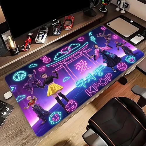 K-Pop Neon Stílusú Gaming Egérpad 40x90 cm MU8245146-4090