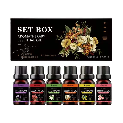 Aromaterápiás Esszenciális Olaj Készlet (6x10ml) PD2467326