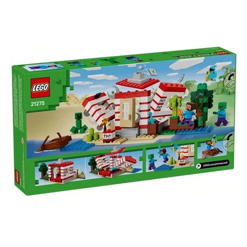 LEGO® Minecraft A Kalózos Tengerparti Ház Építőkocka Készlet 119976077