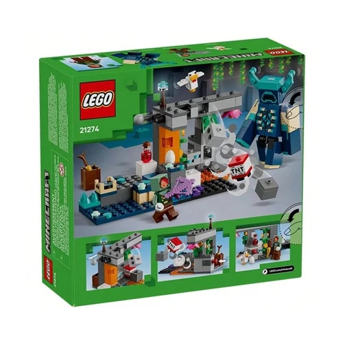 LEGO® Minecraft A Mélysötét Csata Építőkocka Készlet 119976133