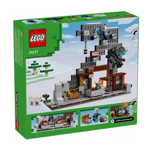 LEGO® Minecraft A Jeges Bányacsata Építőkocka Készlet 125303054