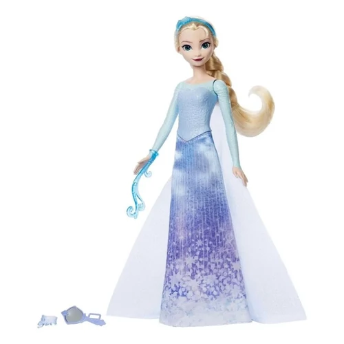 Mattel Disney Hercegnők Spin & Reveal Elza baba (29 cm) 420360