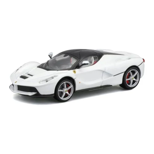 Bburago Signature Ferrari LaFerrari Fémmodell (1:43) – Gyűjtői Minőség Fehérben 969480