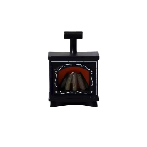 Mini LED Kandalló Dekoráció – Lángoló Láng Hatás (Fekete) DR229514-F