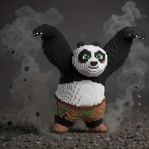 6000 db-os Panda Építőkocka EU8968444