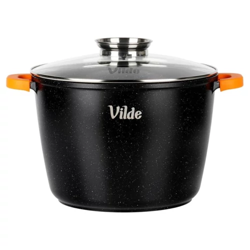 Vilde TERRUNA AROMA Extra Magas Gránit Fazék Üvegfedővel (28 cm, 9,7 L) 199111