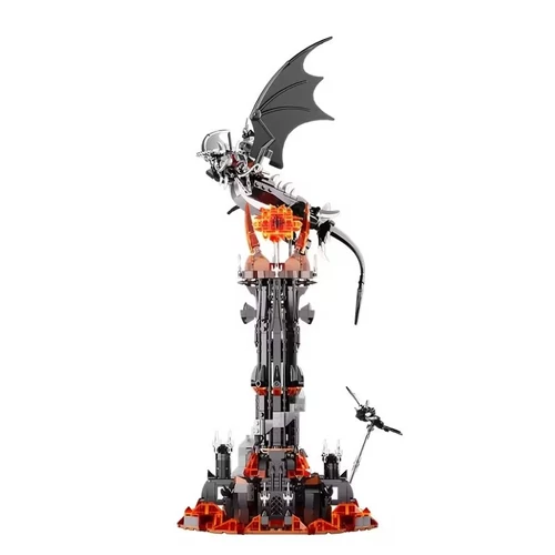 A Sötét Torony Legendája – Sauron Szeme Építőkocka Készlet Sárkánnyal TJ11575982