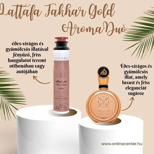 Lattafa Fakhar Gold Eau de Parfum nőknek 100 ml 2025272