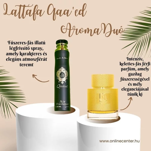 Lattafa Qaa'ed Eau de Parfum férfiaknak 100 ml 130332