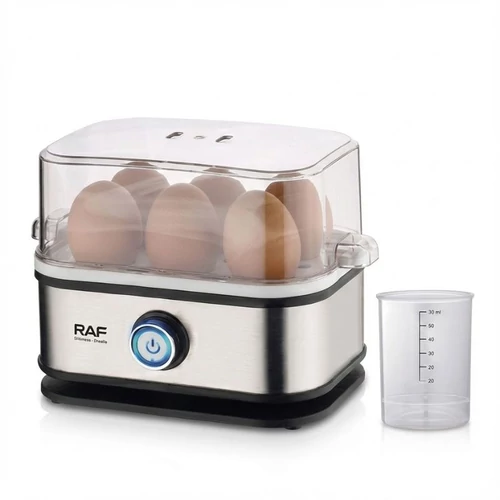 RAF – Rozsdamentes Acél Tojásfőző (6 Tojásos, 400W) R0065