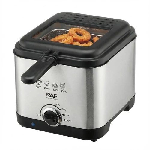 RAF – Rozsdamentes Acél Olajsütő (2.0L, 1000W) R5300