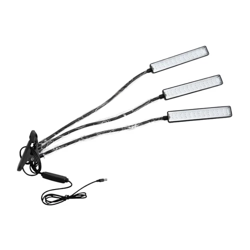 LED növénynevelő lámpa – 3 fejes, teljes spektrumú grow light 41N