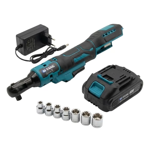 BI-TANG Akkumulátoros Racsnis Kulcs Készlet – 2 db 48V Akkuval BIT-1048