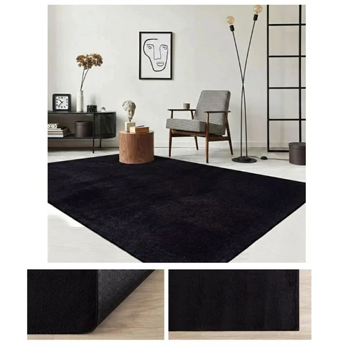 Plüss szőnyeg Fekete 120x170cm veluxfekete-120