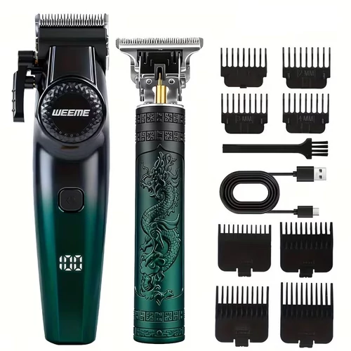WEEME 2-az-1-ben Vezeték Nélküli Hajvágó és Trimmer Szett QY11802669-2