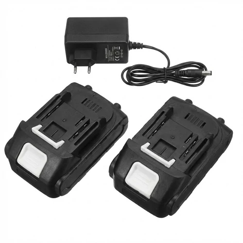 Univerzális 88V Li-ion Akkumulátor Pót Szett – 2 db Akku + Töltő ST-DDC-88V