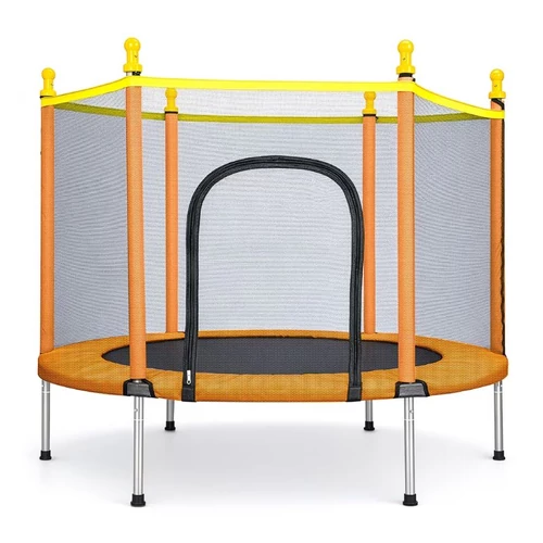 youyijia 5 ft Biztonsági Hálós Trambulin Gyerekeknek – Narancssárga 5XMV458999-O